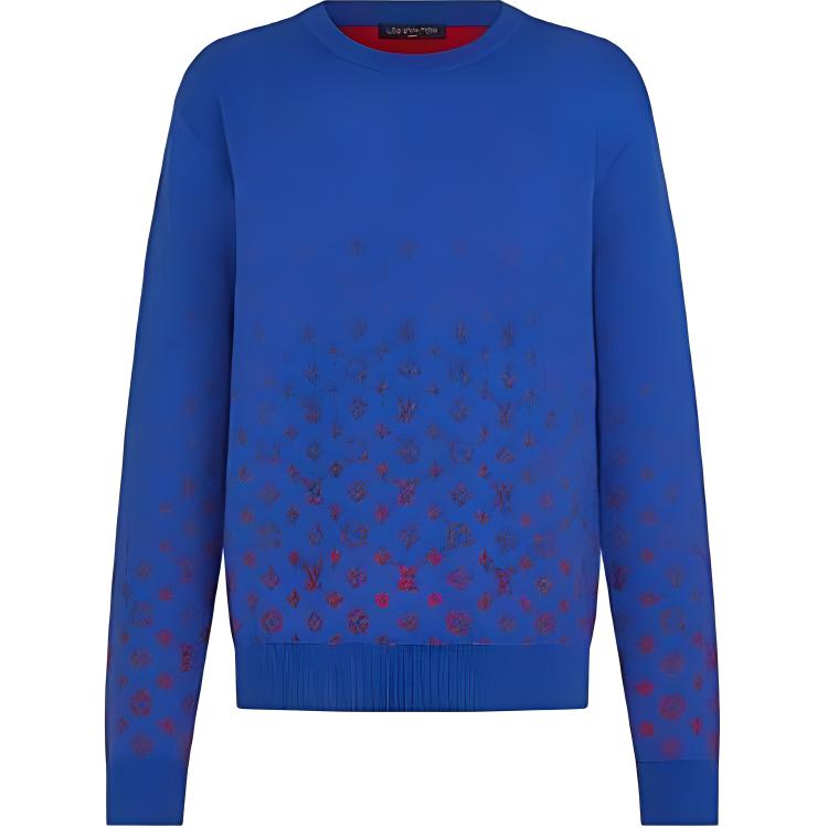 LOUIS VUITTON X Nba Lvse Monogram Degrade Crewneck