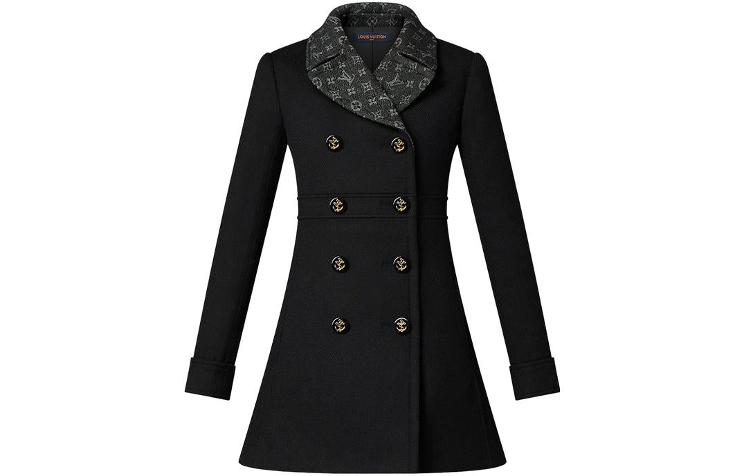 LOUIS VUITTON Coats Women's Black