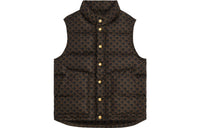 CELINE Quilted Vest In Monogram Nylon