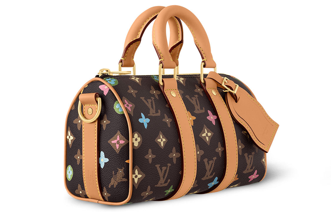 LOUIS VUITTON By Tyler The Creator Keepall Bandouliere 25 Chocolate Craggy Monogram