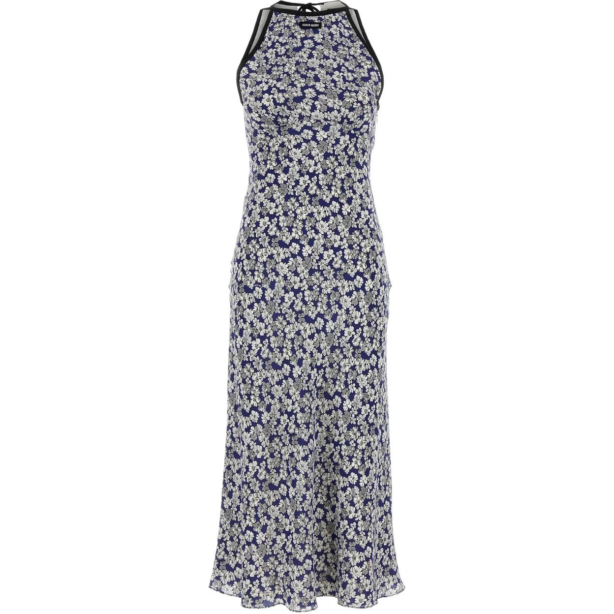MIU MIU Floral Printed Dress