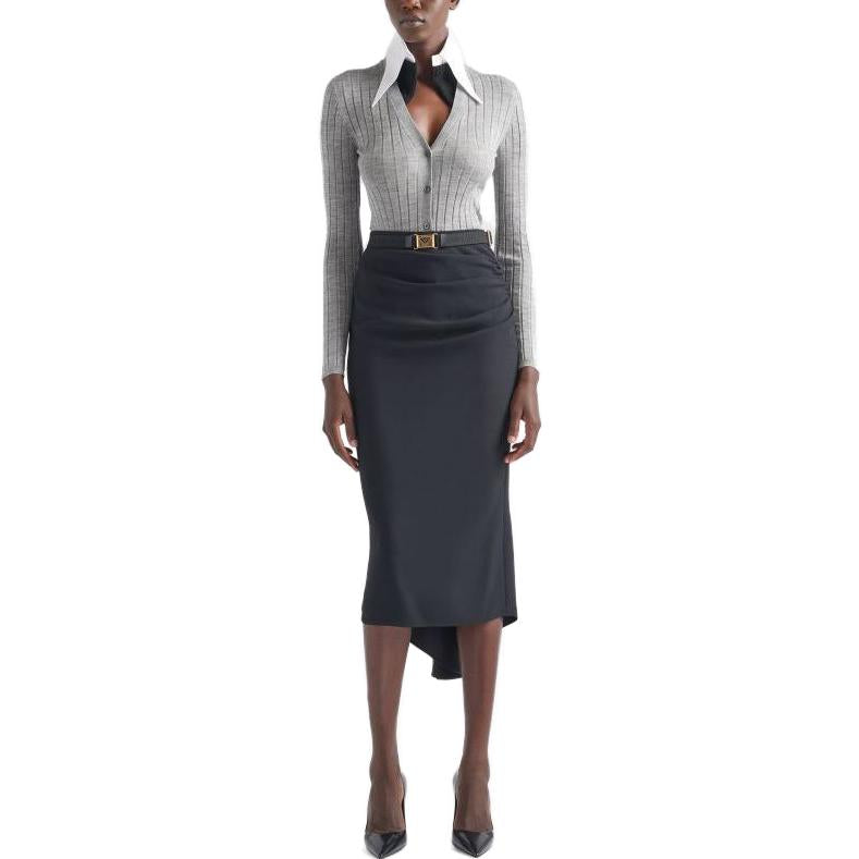 PRADA Casual Long Skirts Women's Black