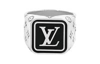 LOUIS VUITTON Rings Unisex Silver