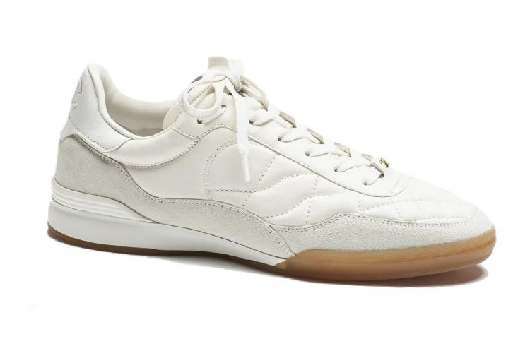 CHANEL Low Top Casual Shoes Women's White