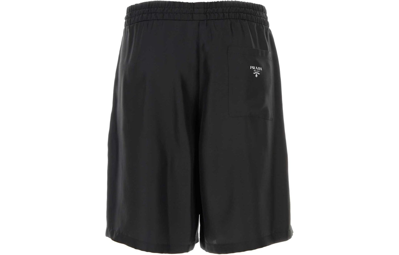 PRADA Elasticated Knee High Shorts