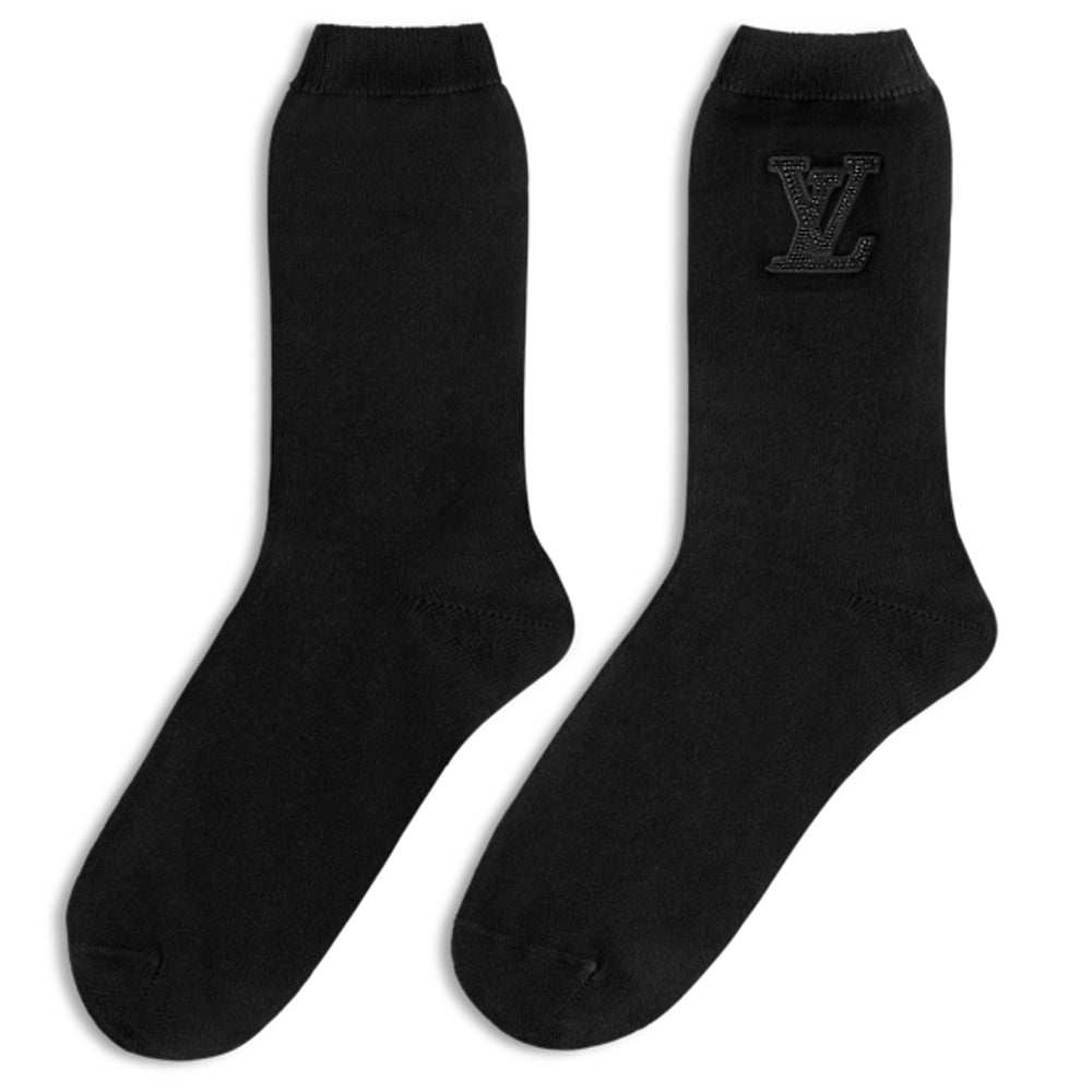LOUIS VUITTON Lv Strass Socks