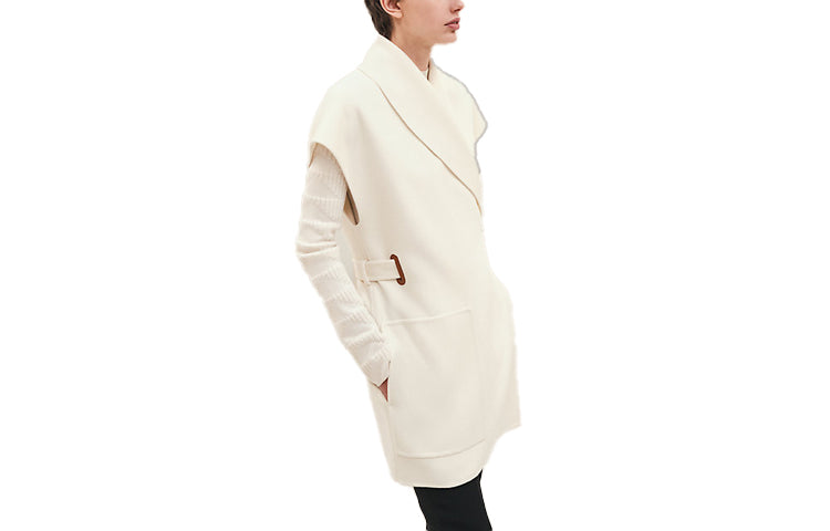 HERMES Vests Women's White