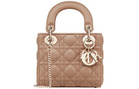 DIOR Lady Dior Sheepskin Dior Bag Shoulder Bag Crossbody Bag Handbag Mini Women's Flesh Pink
