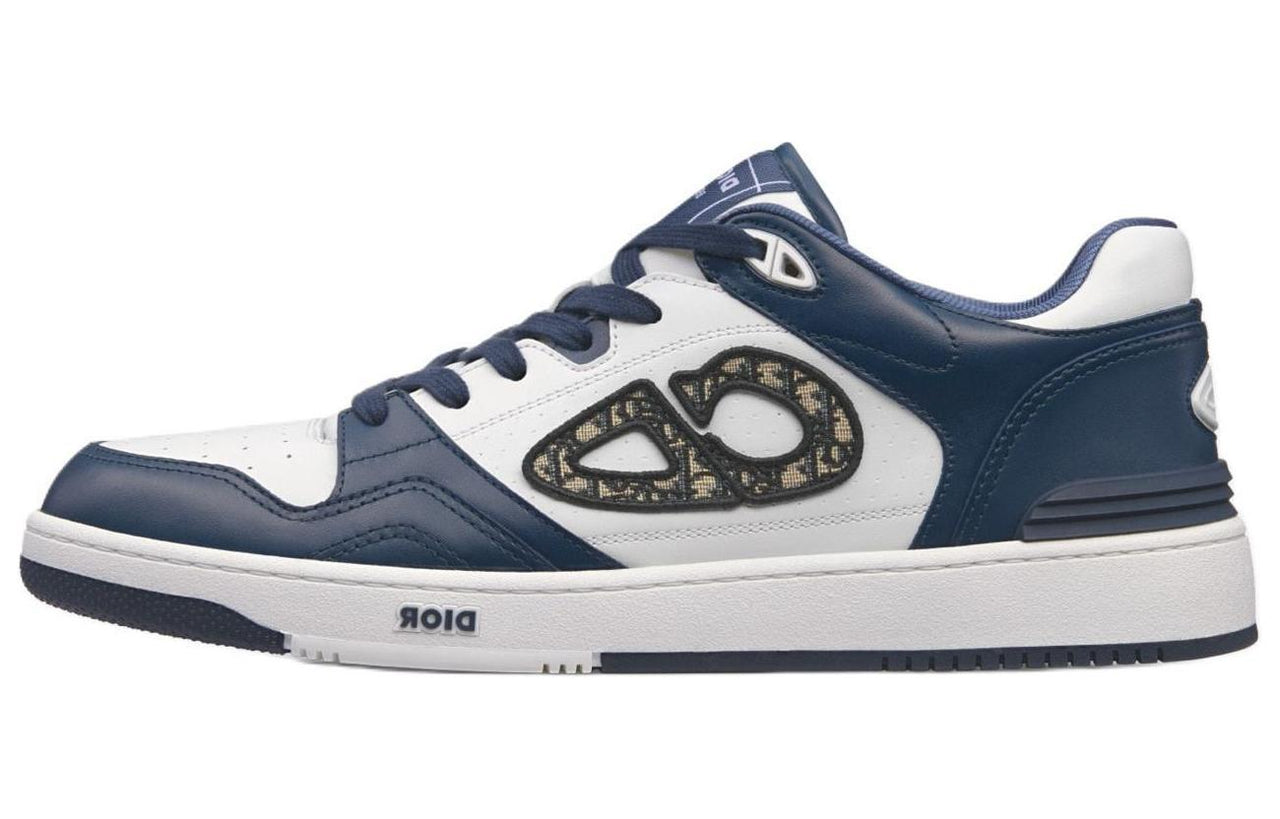 DIOR B57 Low-Top Skateboard Shoes Men's Marine Blue