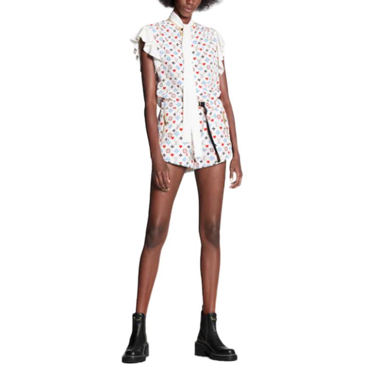 LOUIS VUITTON Casual Shorts Women's Light Umber