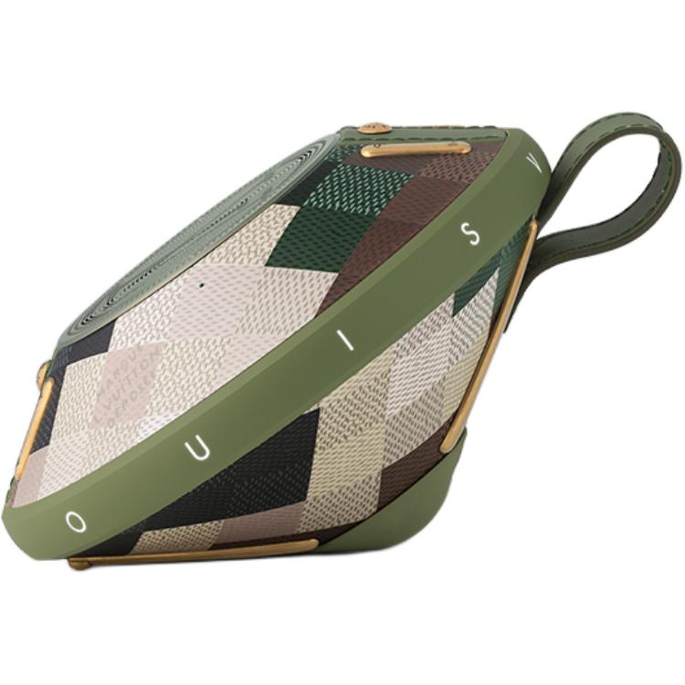 LOUIS VUITTON QAE030 Speaker Hook Bluetooth Camouflage Pattern Portable