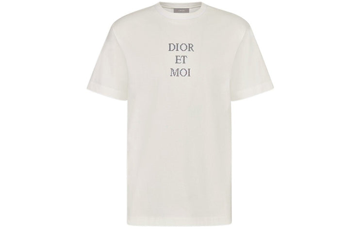 DIOR Quarterly New Products T-Shirts Unisex Ecru
