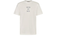 DIOR Quarterly New Products T-Shirts Unisex Ecru