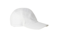 Loro Piana Acetate, Cotton Linen Baseball Caps Men's White
