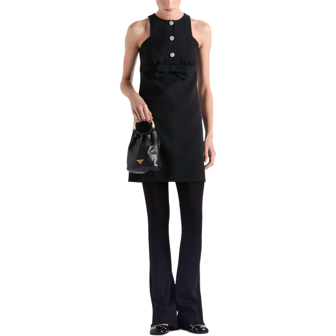 PRADA Sablé Mini Dress