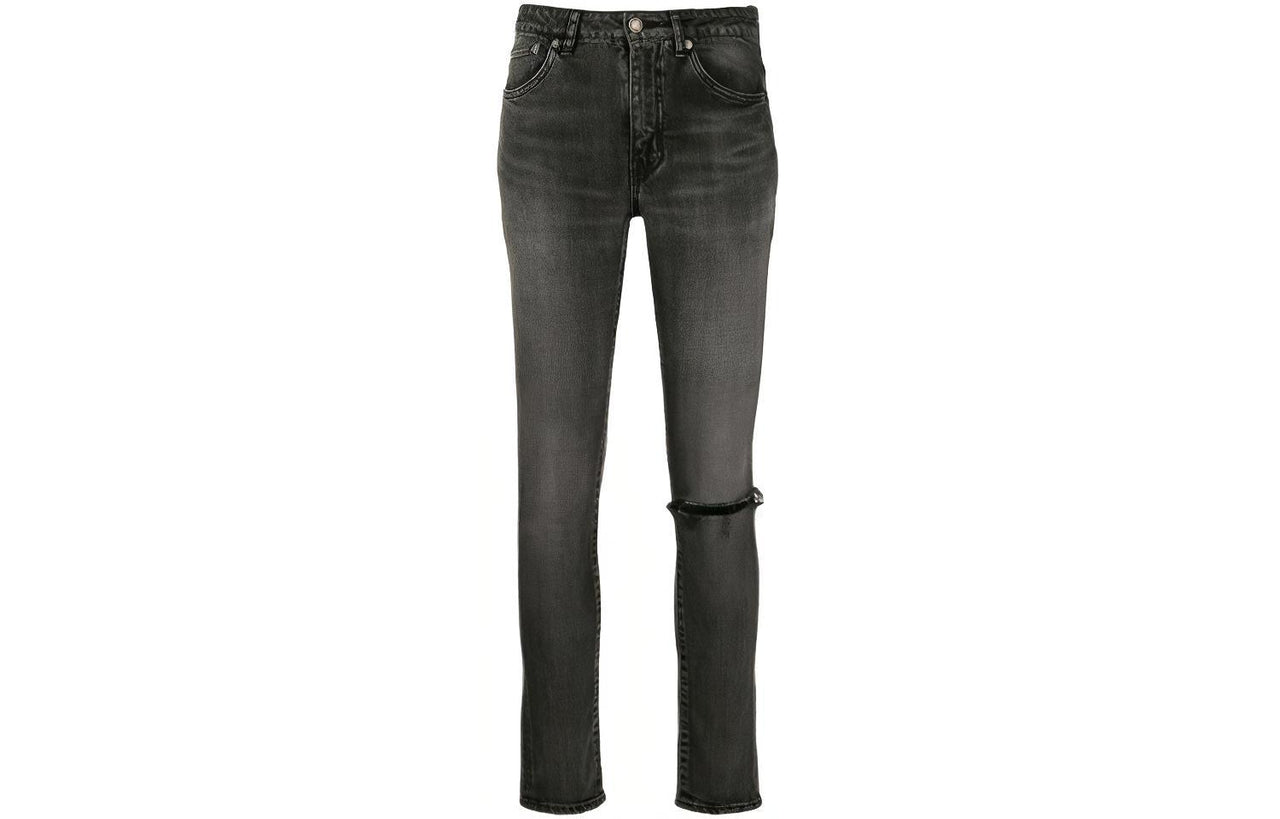 SAINT LAURENT Jeans Women's Gray