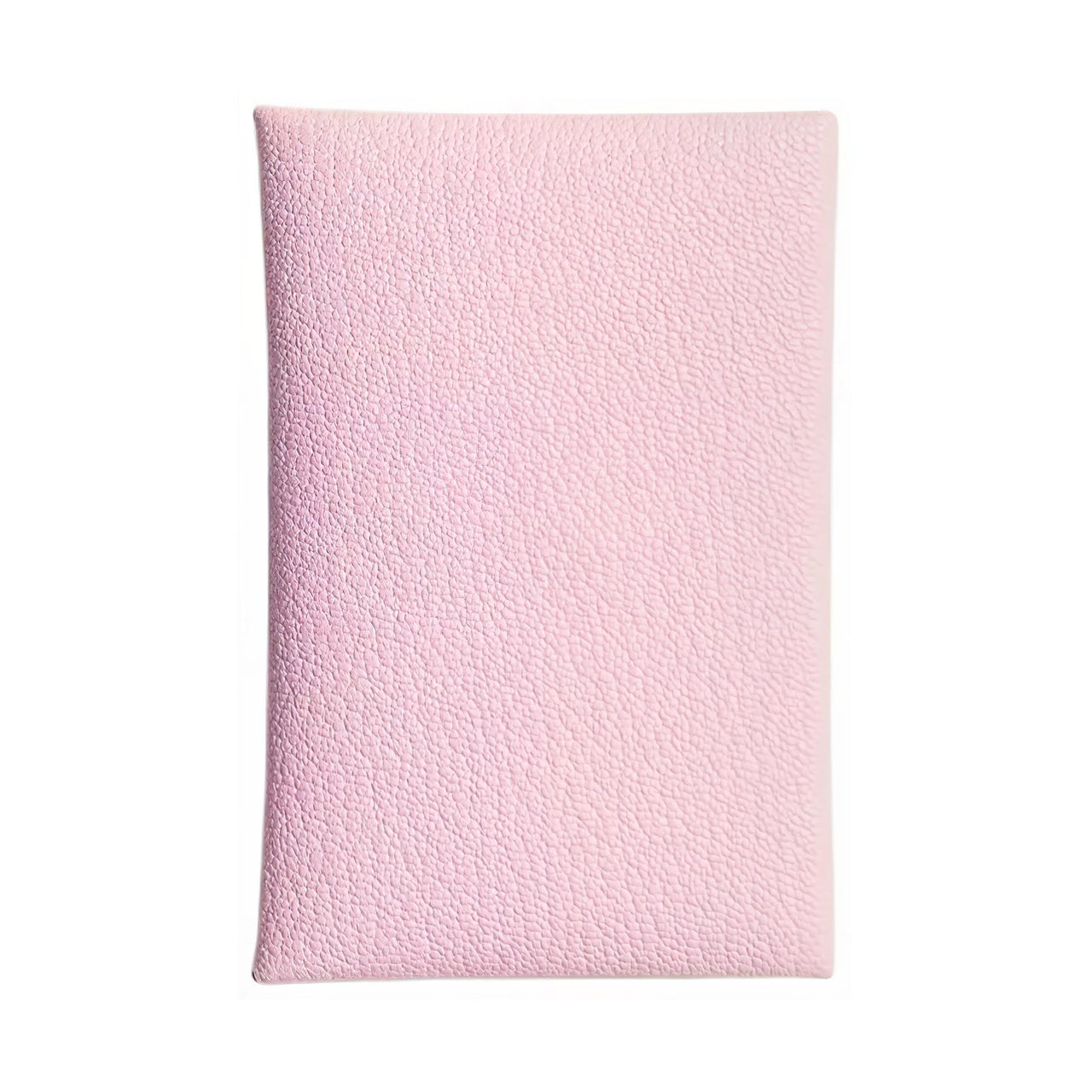 HERMES Mysore Goat Skin Card Holder Women's Light Pink