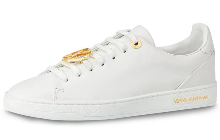 LOUIS VUITTON Lv Frontrow Sports Shoes 'White Yellow' Women's