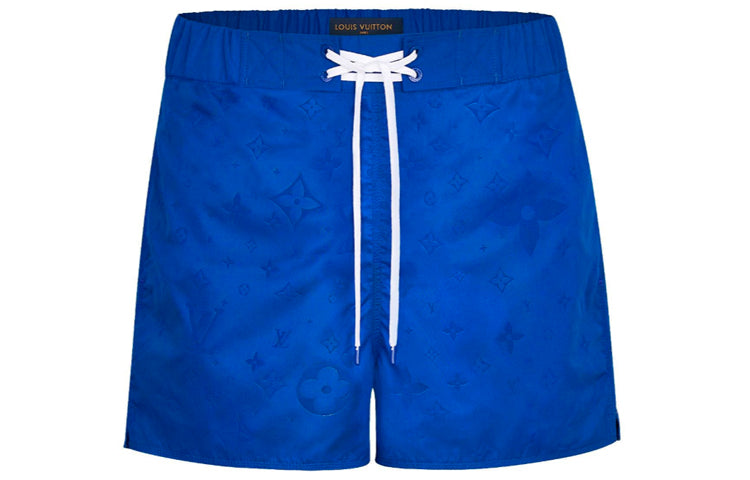 LOUIS VUITTON Casual Shorts Men's Electric Blue
