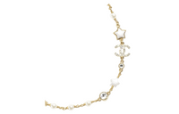 CHANEL Pearl Necklaces Women's Gold