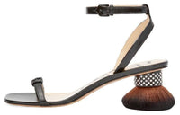 LOEWE Petal 55mm Leather Sandals