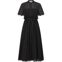 DIOR Short-Sleeved Dresses Women's Black