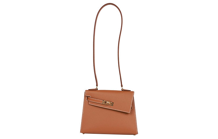 HERMES Kelly Epsom Leather Kelly Bag Handbag Shoulder Bag Crossbody Bag Regular Women's 37 Gold Gold
