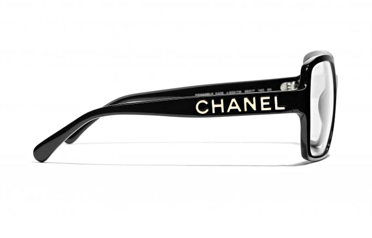 CHANEL Sunglasses Women's Black
