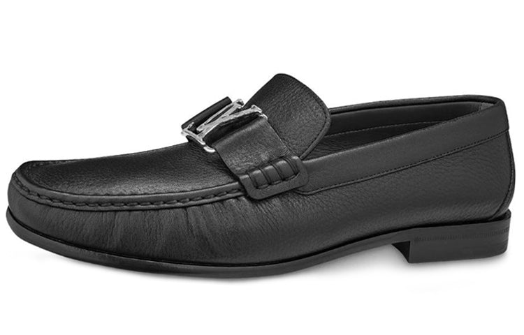 LOUIS VUITTON Montaigne Loafers 'Black' Women's