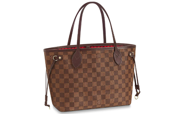 LOUIS VUITTON Neo Neverfull Damier Ebene Pm Cerise Lining