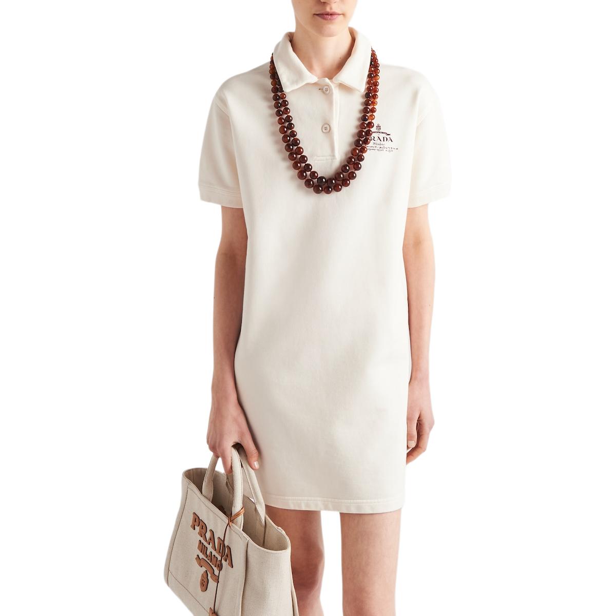 PRADA Fleece Short sleeves Mini Dress