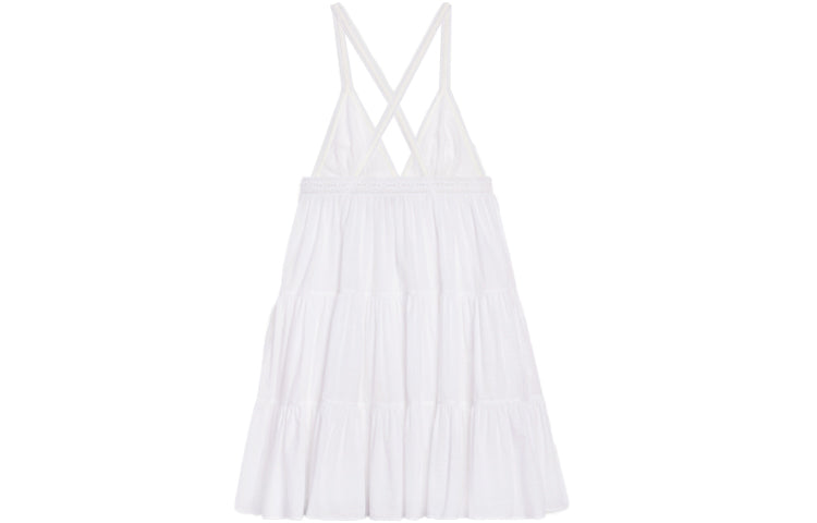 CELINE FW22 Sleeveless Dress Women's White