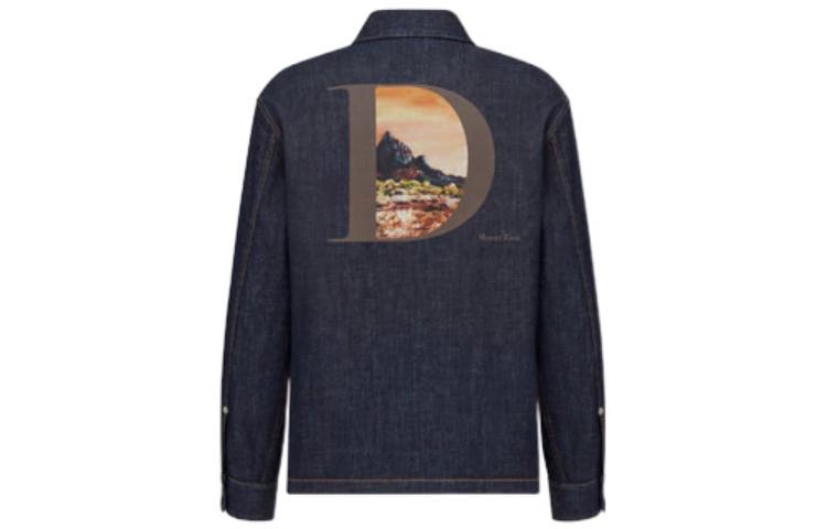 DIOR Shirts Men Blue