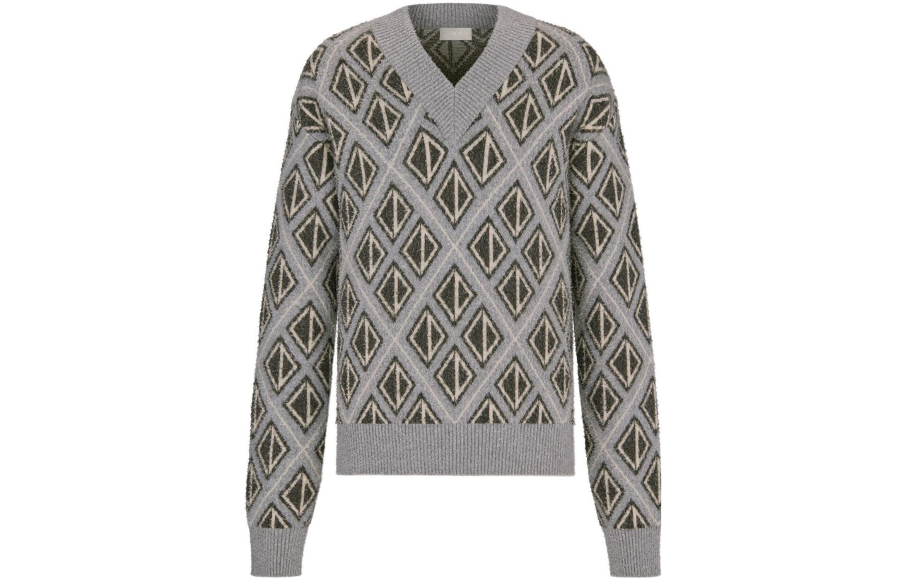 DIOR X Cactus Jack Sweater With Cd Diamond Motif