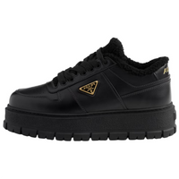 PRADA Low Top Skateboard Shoes Women's Black