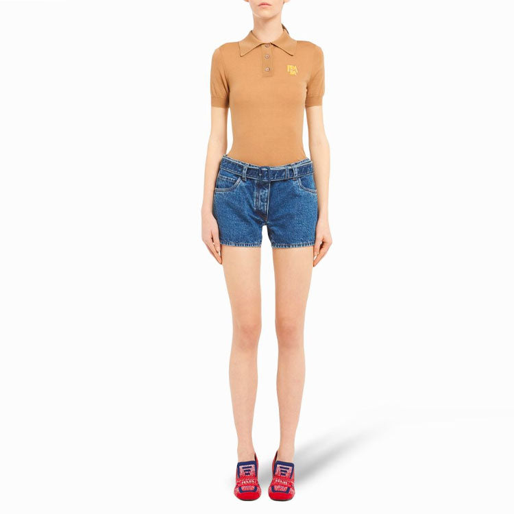 PRADA Casual Shorts Women's Blue