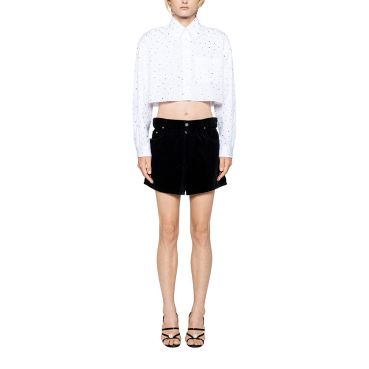 MIU MIU SS22 Shorts Women's Black