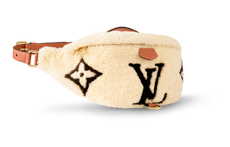 LOUIS VUITTON Lv Ski Bumbag Cream/Brown