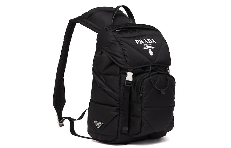 PRADA Fabric Backpack Regular Men's Black