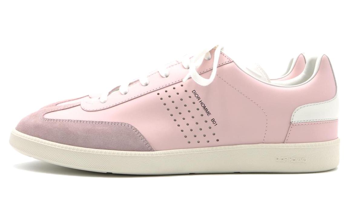 DIOR B01 Stylish Skateboarding Shoes Men's Pink