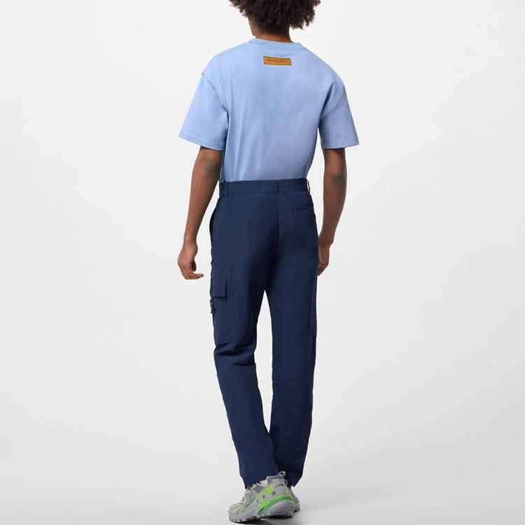 LOUIS VUITTON SS23 Casual Pants Men's Marine Blue
