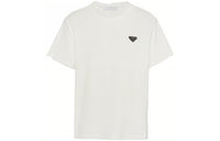 PRADA Triangle-logo Terry T-shirt