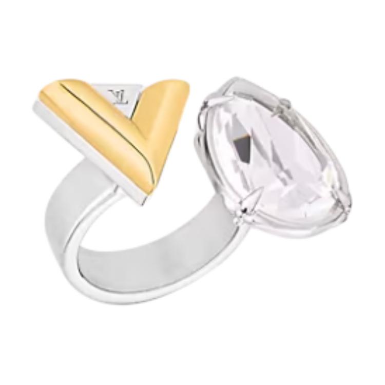 LOUIS VUITTON V For Vuitton Ring