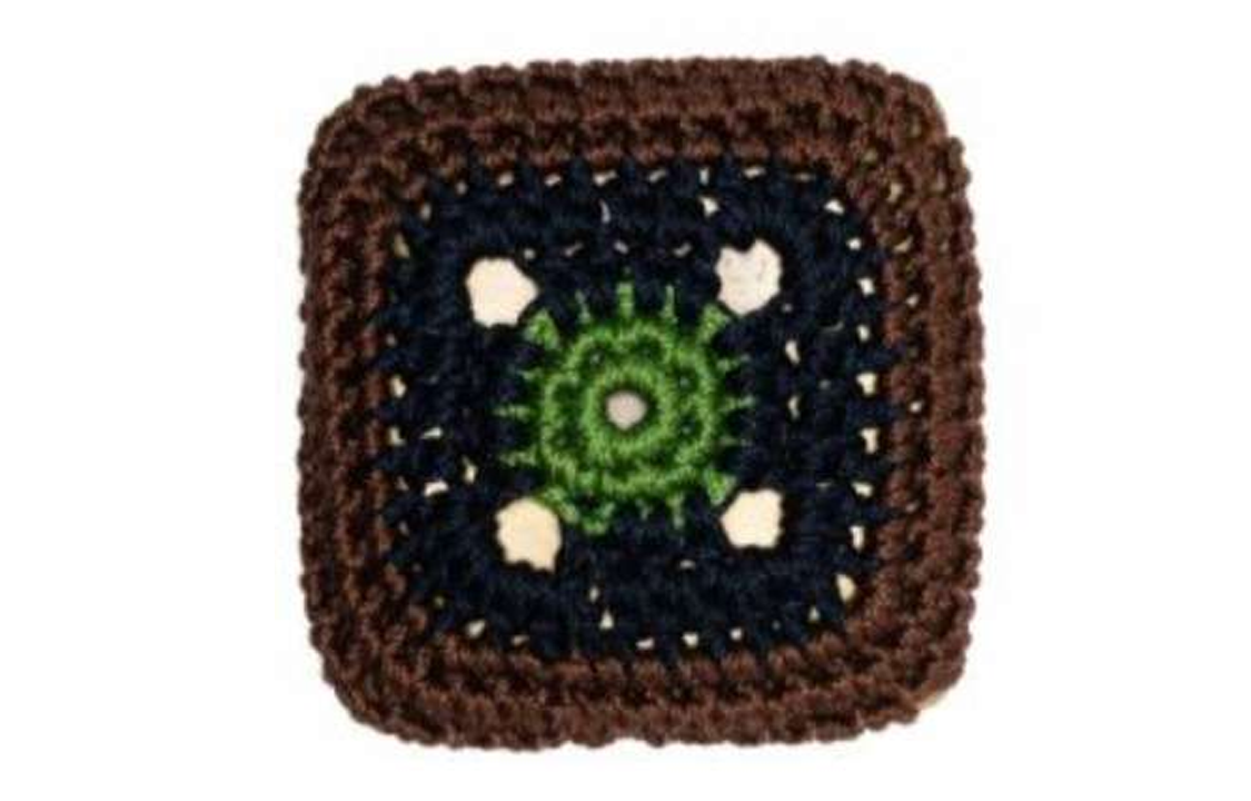 PRADA Brooch Women's Brown/Black