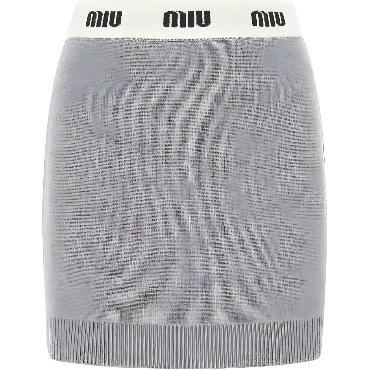 MIU MIU FW22 Casual Short Skirts Women's Gray