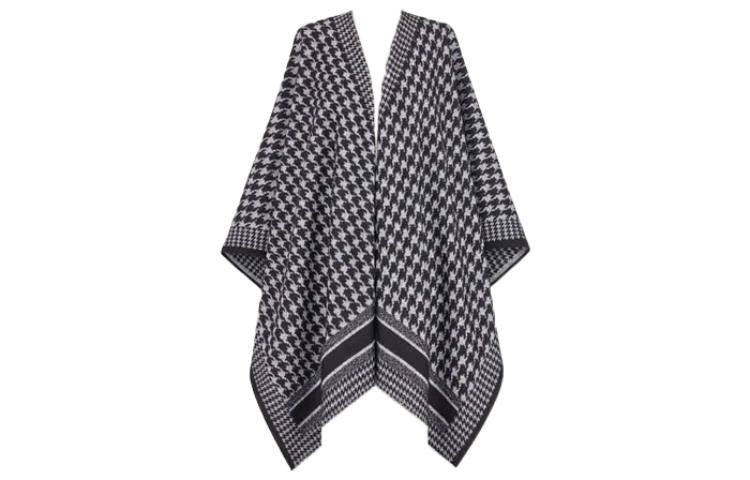DIOR FW22 Cloak Women's Black White