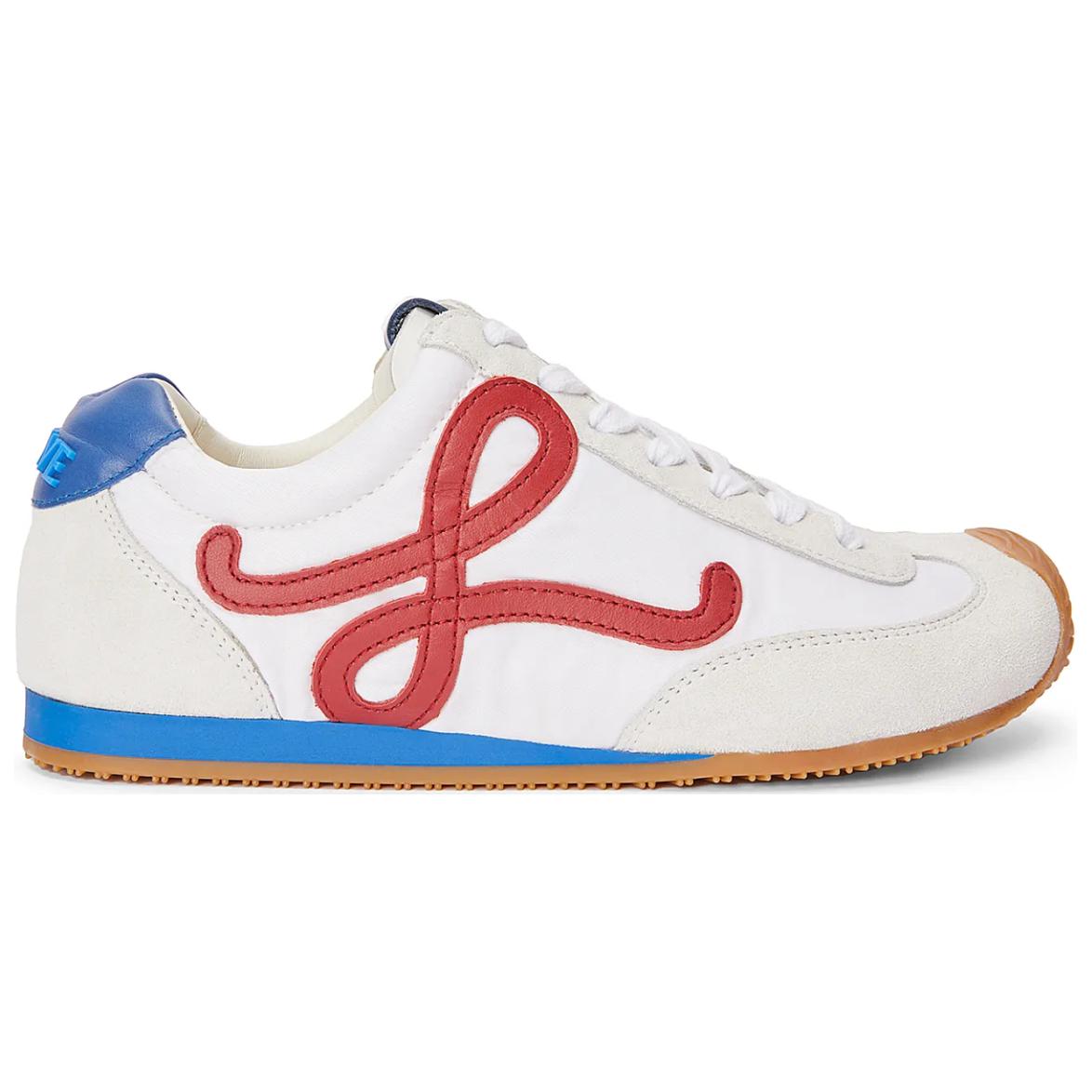 LOEWE Ballet Runner 2.0 Low Top Casual Shoes Women's White Red Blue