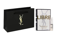 SAINT LAURENT Water Of Freedom Perfume Sample Set Eau De Parfum Neroli Jasmine Licorice 1.2ml+Free Black Shopping Bag