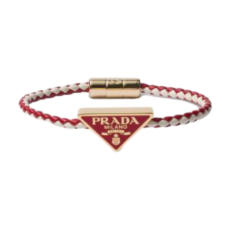 PRADA Metal Bracelets Women's Red