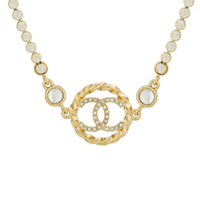 CHANEL Necklaces Women's Gold
